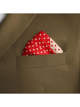 Thee Modern Roots - Geometric Garden Silk Pocket Square