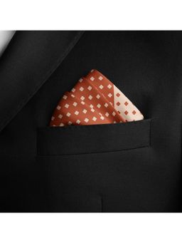 Thee Modern Roots - Tawny Petals Silk Pocket Square