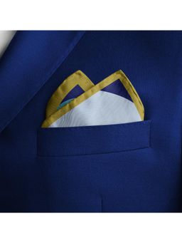 Thee Modern Roots - Artistic Ripples Silk Pocket Square