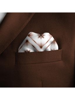 Thee Modern Roots - Cocoa Cabana Silk Pocket Square