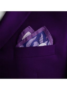 Thee Modern Roots - Lilac Loom Silk Pocket Square