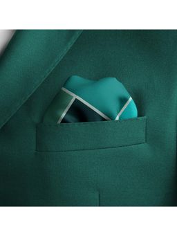 Thee Modern Roots - Intertwined Geometry Silk Pocket Square