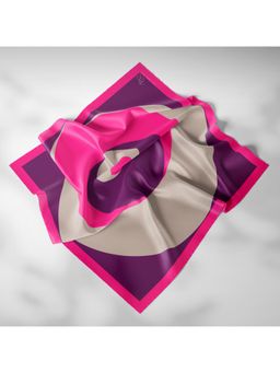 Thee Modern Roots - Cosmic Rings Men Silk Scarf