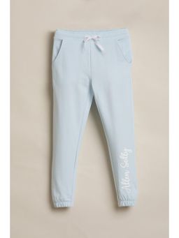 Allen Solly - Blue Typography Trackpant