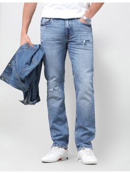U.S. Polo Assn. Denim Co. - Mens Harold Blue Slim Straight Fit Jeans