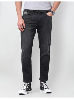 U.S. Polo Assn. Denim Co. - Mens Cole Comfort Cropped Fit Black Jeans