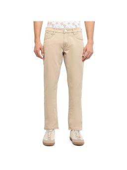Parx - Tapered Fit Solid Light Fawn Jeans