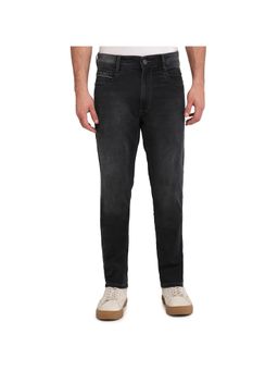 Parx - Straight Fit Black Jeans