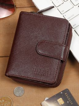 Teakwood - Leather Men's Maroon Envelope Wallet