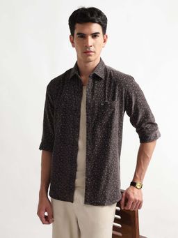 Arrow Sports - Arrow Sport Men'S All Over Printed Corduroy Shirt