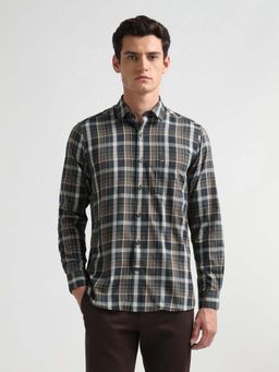 Arrow Sports - Arrow Sport Men'S Tartan Checked Twill Shirt