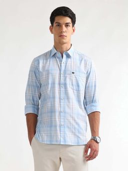 Arrow Sports - Arrow Sport Men'S Herringbone Tartan Checked Shirt
