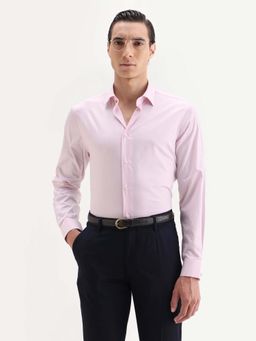 Rare Rabbit - Elevated Formal Stripe Shirt-Pink