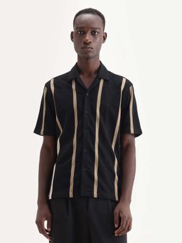 Rare Rabbit - Striped Relaxed Fit Shirt