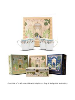 ICHKAN - Mavi Coupe Coffee Mugs (Pack of 4)