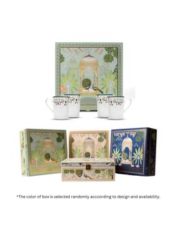 ICHKAN - Mavi Classic Coffee Mugs (Pack of 4)