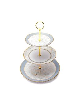 ICHKAN - Grey Iris 3 Tier Dessert Platter