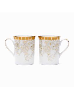 ICHKAN - Mustard Iris Classic Coffee Mugs (Pack of 6)