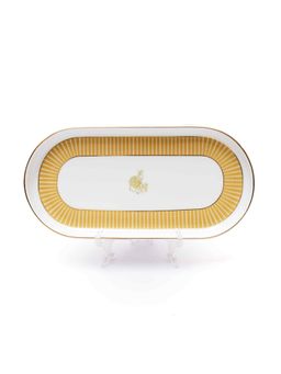 ICHKAN - Mustard Iris Oval Platter