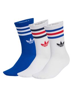 adidas - Unisex Cotton Solid Multi-Color Socks