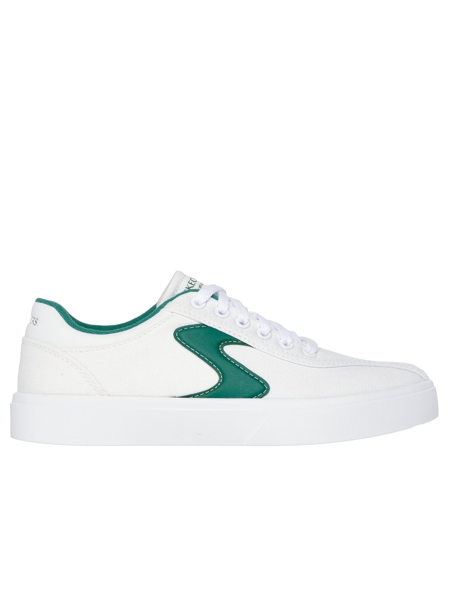 Buy SKECHERS Womens EDEN LX White & Green Sneakers Online