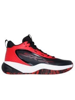 SKECHERS - Men Pure Klutch Lace Up Basketball Shoes - Red