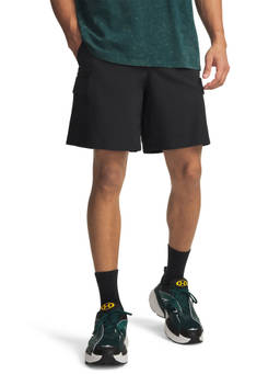 Under Armour - Black Solid Nylon Loose Fit Shorts