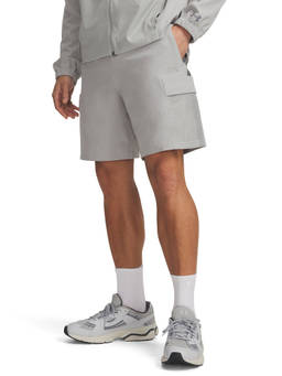 Under Armour - Grey Solid Nylon Loose Fit Shorts