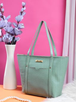 Legal Bribe - Crock Front Pocket Tote Bag Green