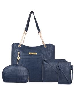 Legal Bribe - Crock Shoulder Bag Combo Of 4 Blue