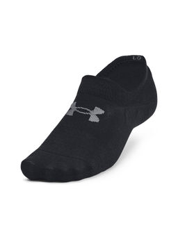 Under Armour - Unisex Essential Ultra Low Tab Black Socks