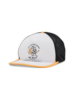 Under Armour - Men M Iso-chill Launch Snapback White and Black Caps