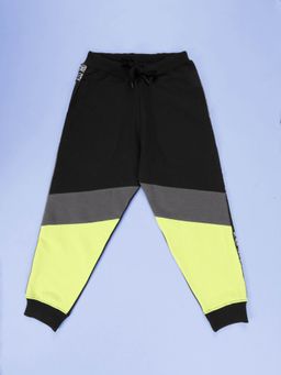 KiddoPanti - Boys Cut and Sew with New York City Side Seam Tapered Joggers