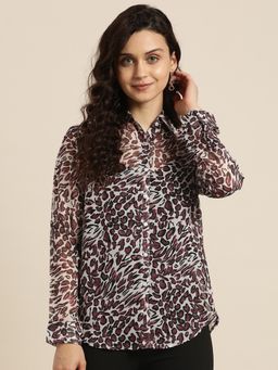 Qurvii - Leopard Print Shirt