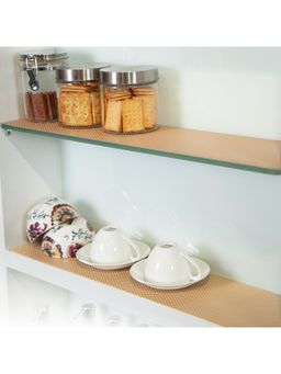 OBSESSIONS - Non-Adhesive EVA Drawer and Shelf Liner, Beige