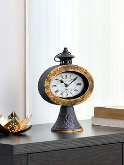 At Home by Nilkamal - Yore Table Clock (Brown)