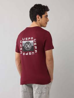 U.S. Polo Assn. Denim Co. - Graphic Wine Men's T-Shirt