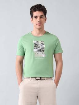 U.S. Polo Assn. Denim Co. - Graphic Mint Green Men's T-Shirt