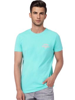 Jack & Jones - Blue Crew Neck T-shirt