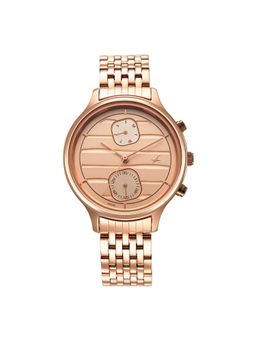 Fastrack - Style Up Rose Gold Dial Analog Watch for Women