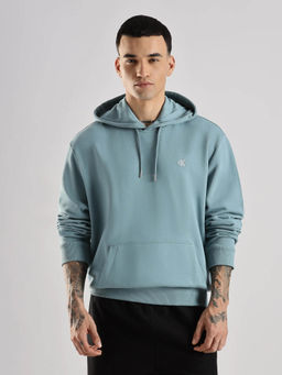 Calvin Klein - Solid Regular Fit Cotton Hoodie
