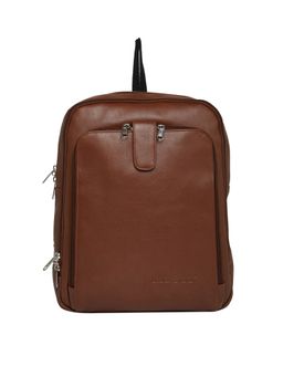 MBOSS - Faux Leather Laptop Backpack