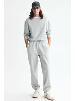 H&M - Men Grey Relaxed Fit Sweatpants