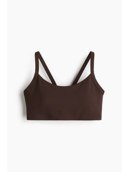 H&M - MOVE Women Brown Medium Support Sports Bra With Softmove