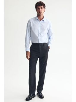 H&M - Men Grey Regular Fit Suit trousers