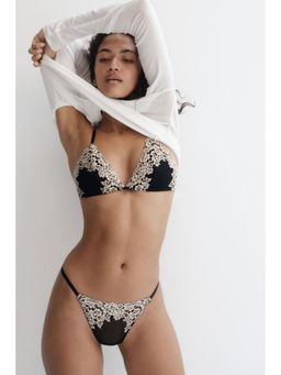H&M - Women 2-Pack Lace Tanga Thong Briefs