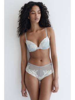 H&M - Women Blue 2-Pack Lace Hipster Briefs