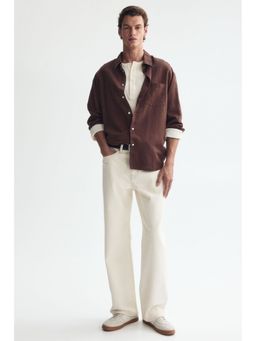 H&M - Men White Relaxed Jeans