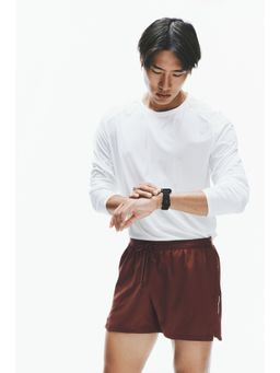 H&M - Men Red Lightweight Quick Dry Running Shorts