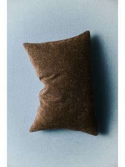 H&M - Brown Chenille Cushion Cover